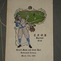 1919 Baseball Program